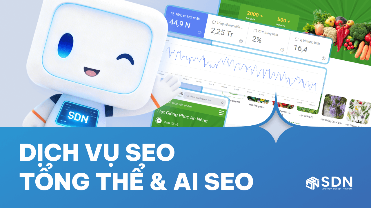 Dịch vụ SEO Website tổng thể, SEO từ khoá uy tín TPHCM