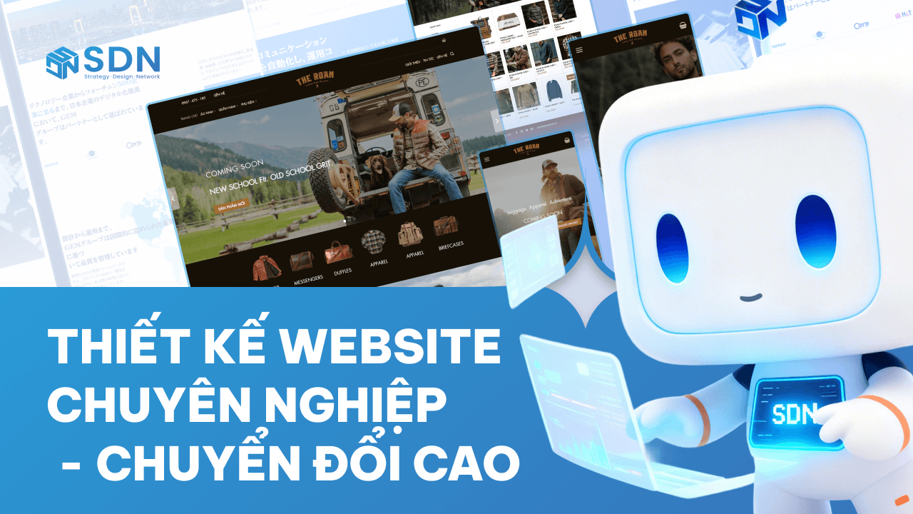 Thiết Kế Website Chuyên Nghiệp, Trọn Gói, Chuẩn SEO