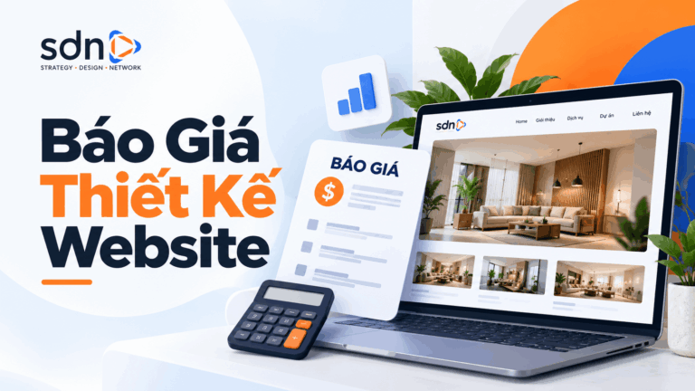 Bảng giá thiết kế website trọn gói, chuẩn SEO từ 4 triệu