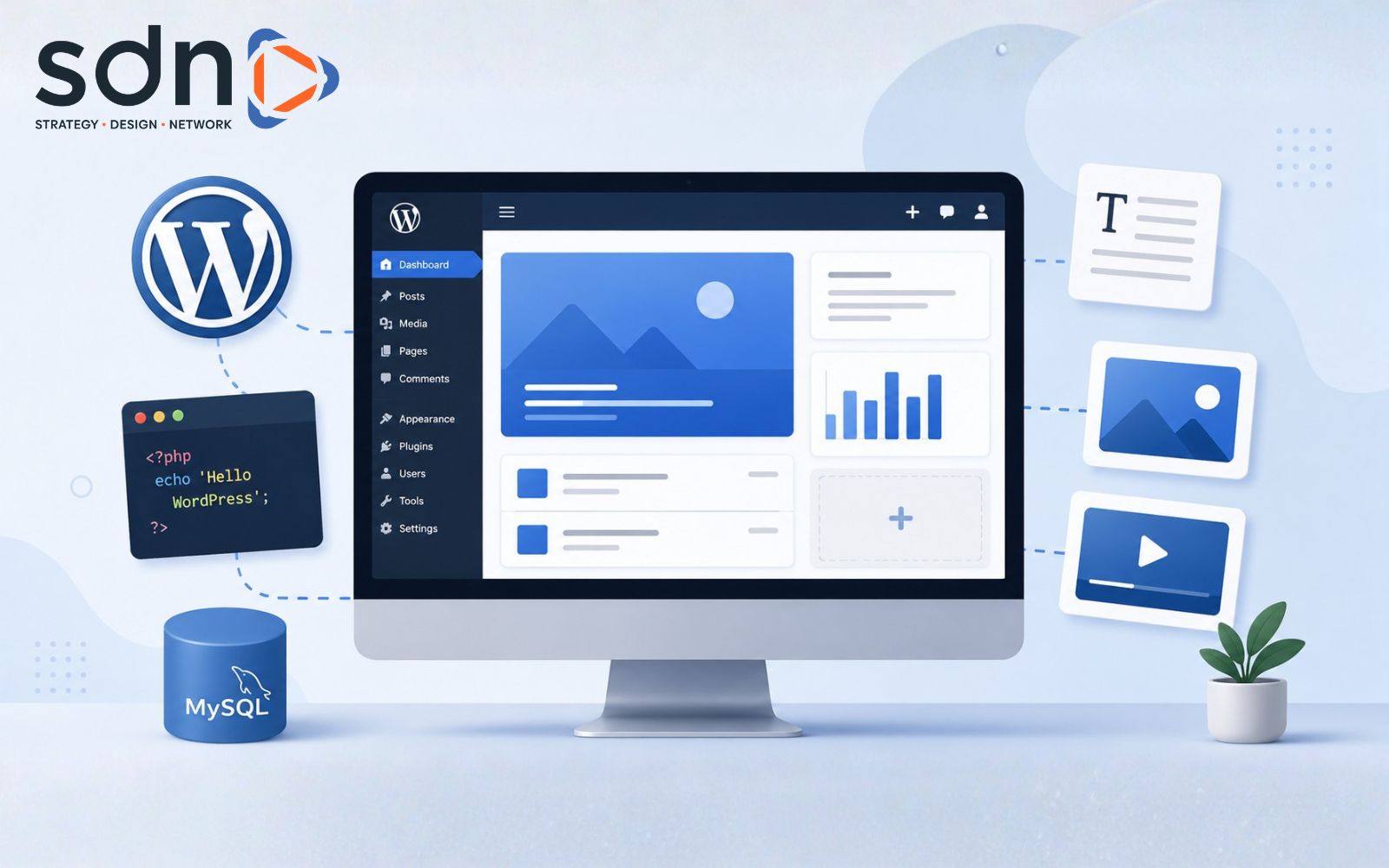 CMS giúp việc quản trị nội dung trở nên dễ dàng hơn CMS WordPress là gì?
