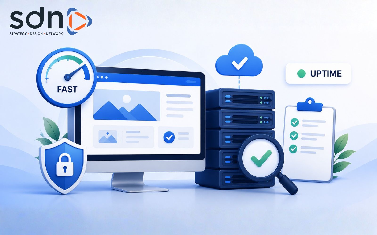 Đảm bảo hệ thống website vận hành trơn tru, ổn định Đảm bảo hệ thống website vận hành trơn tru, ổn định