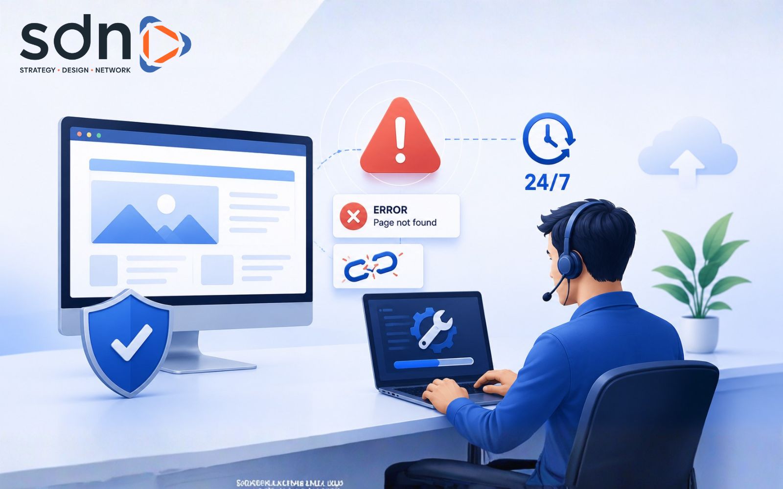 Mọi sự cố đều được phát hiện và xử lý kịp thời Rà soát và xử lý ngay lập tức các sự cố trên website