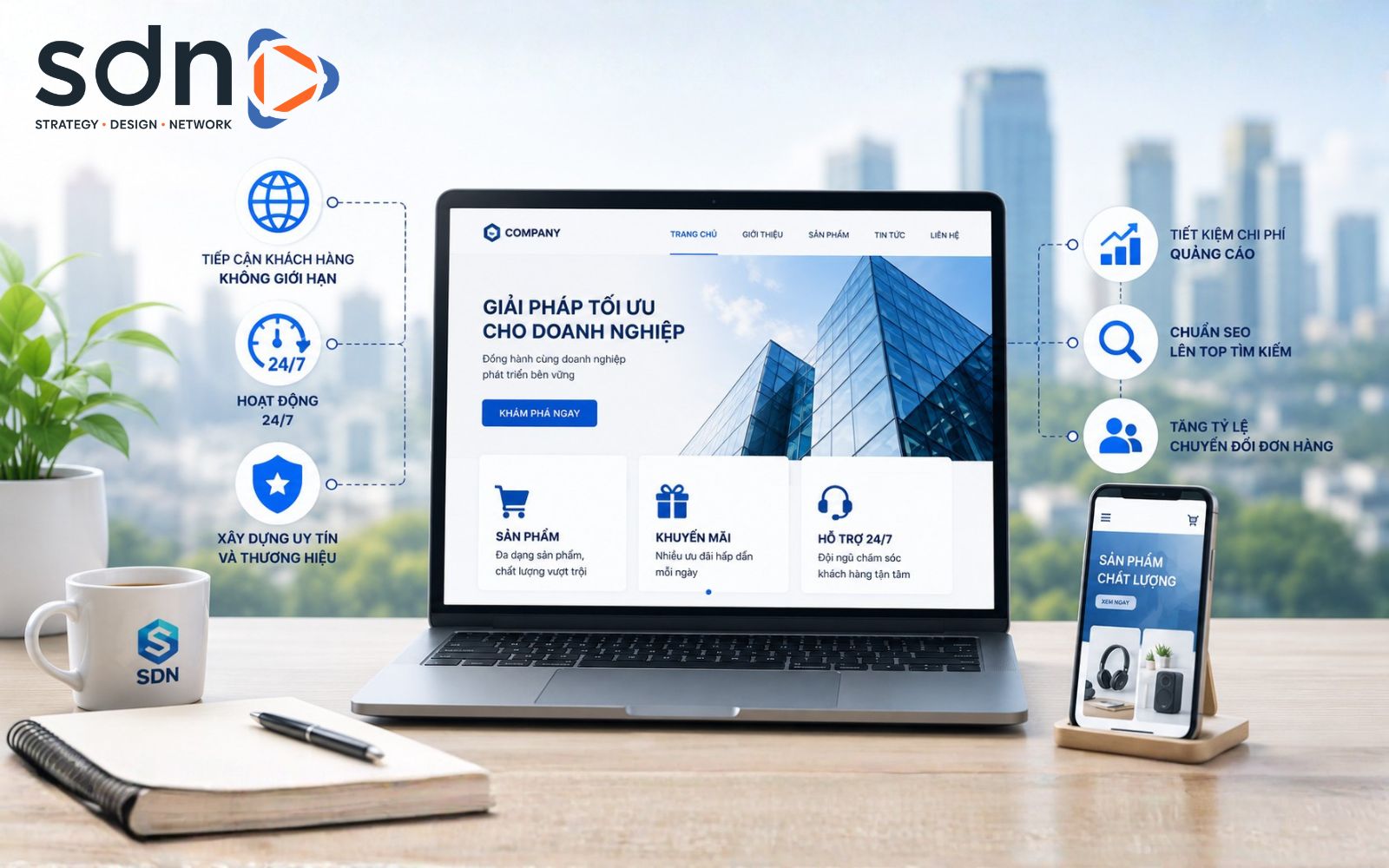 Website giúp doanh nghiệp phát triển thương hiệu và gia tăng doanh thu Tại sao doanh nghiệp nên làm website?