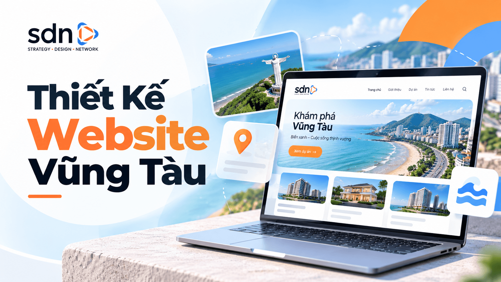 Dịch vụ thiết kế website Vũng Tàu uy tín, chuyên nghiệp – SDN Agency