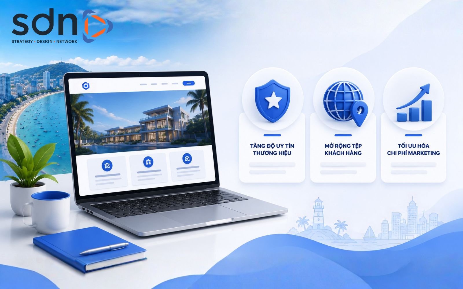 Vì sao doanh nghiệp tại Vũng Tàu cần thiết kế website chuyên nghiệp?
