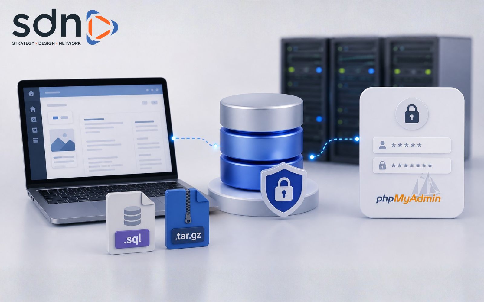 Database và thông tin kết nối giúp doanh nghiệp duy trì dữ liệu sau khi nghiệm thu Cơ sở dữ liệu và thông tin truy cập