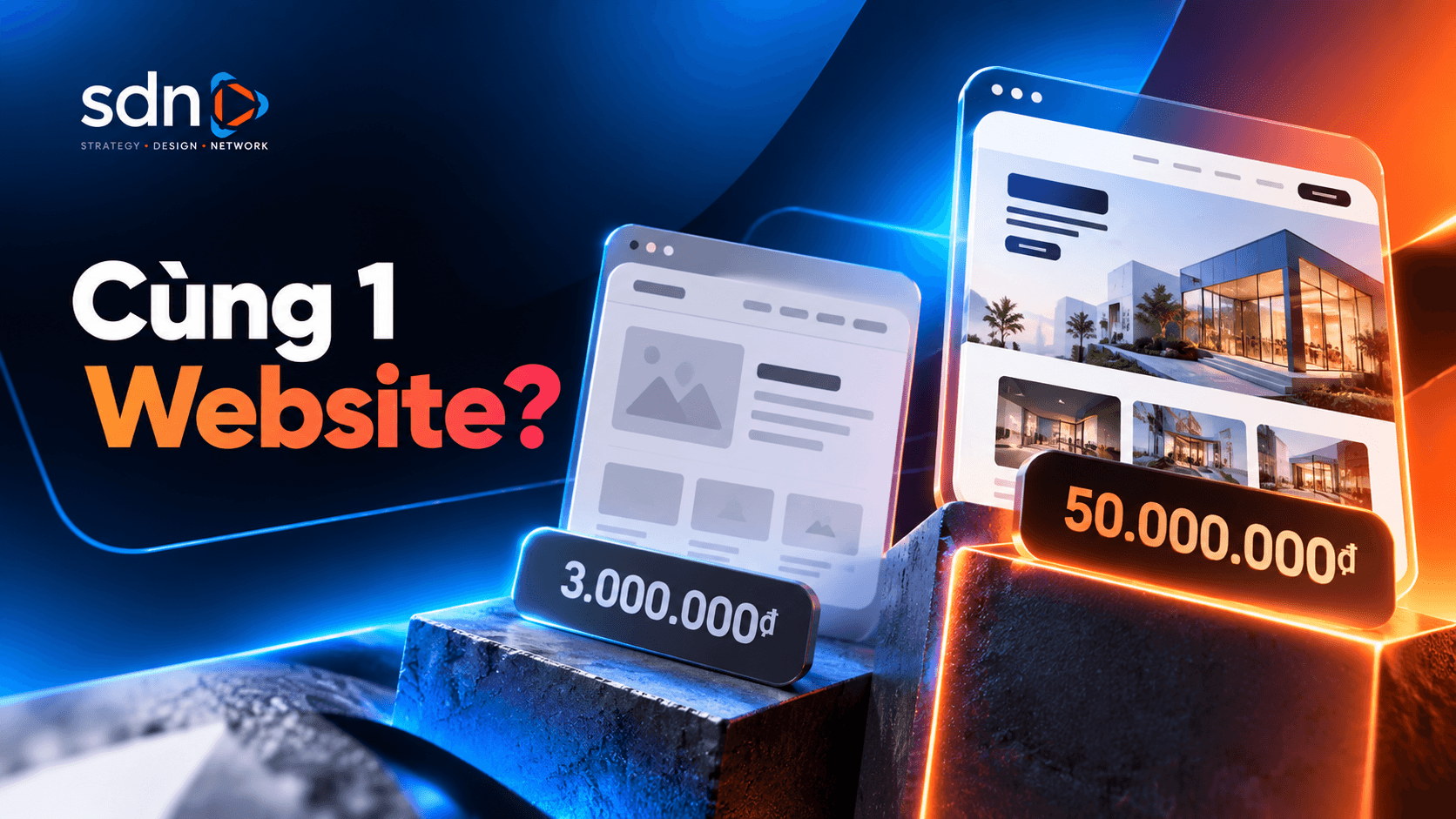 Vì sao có agency báo giá 3 triệu, có agency báo giá 50 triệu cho cùng 1 website?