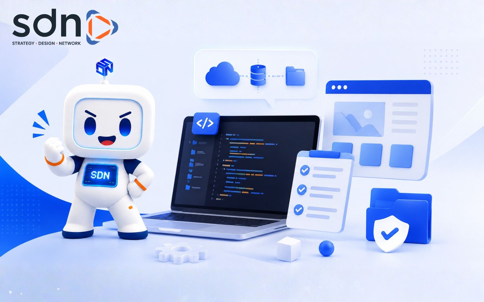 SDN Agency duy trì chính sách minh bạch tài sản số, đảm bảo doanh nghiệp luôn nắm quyền chủ động tối đa SDN bàn giao những gì khi hoàn thành website?