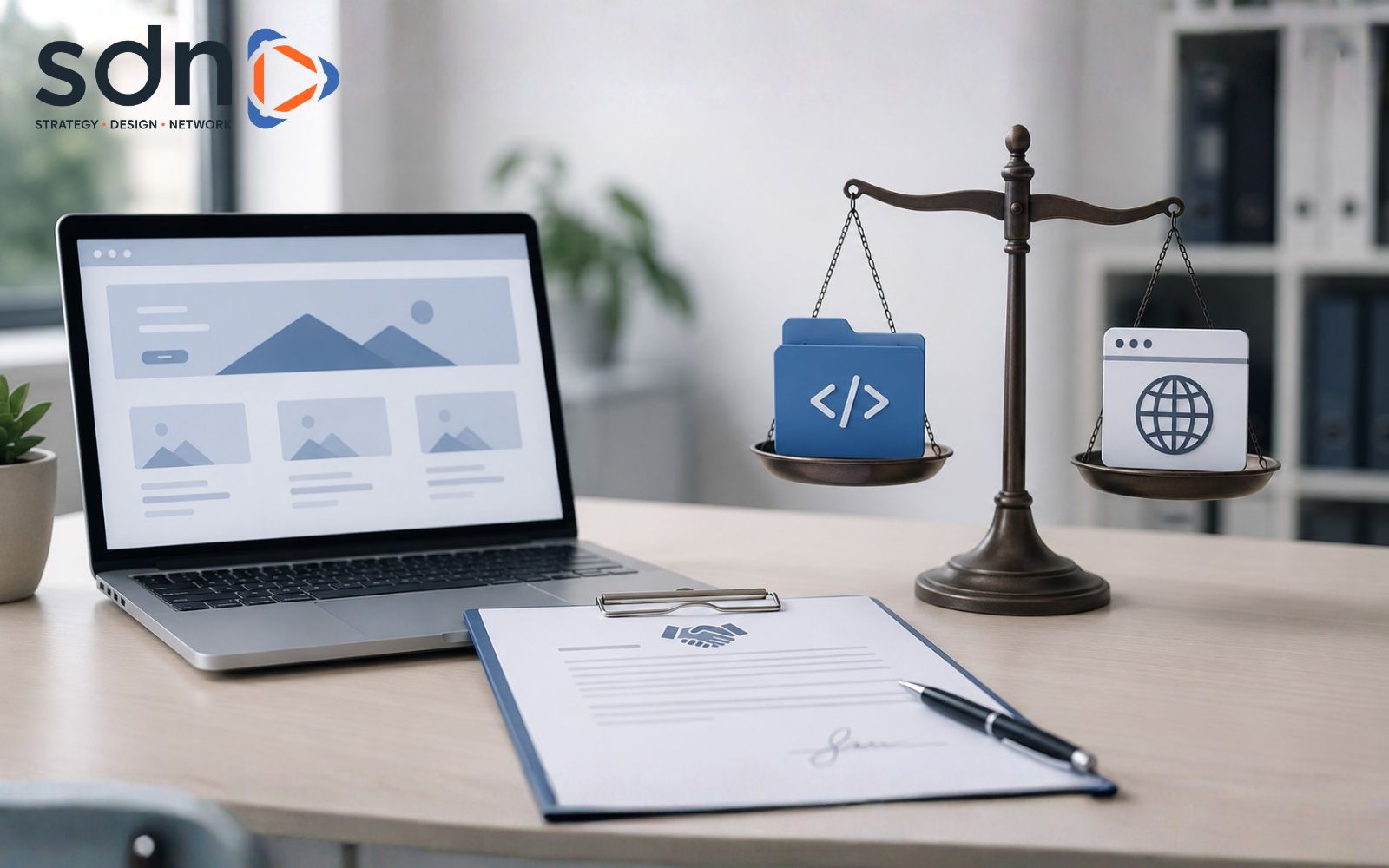 Phạm vi bàn giao nên được thống nhất rõ ràng ngay từ khi ký hợp đồng Thiết kế website có bắt buộc phải bàn giao source code không?