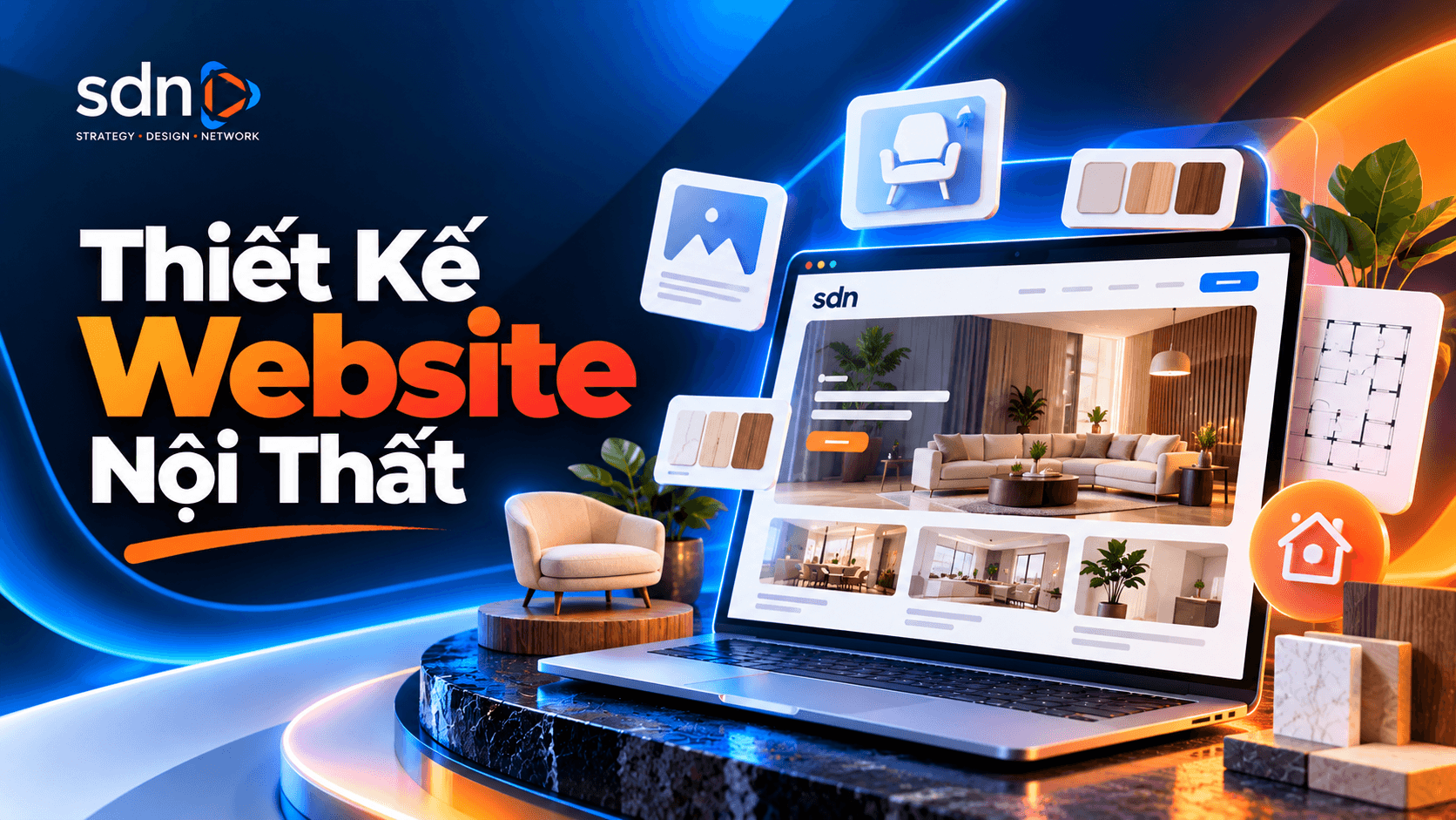Thiết Kế Website Nội Thất Đẹp, Chuyên Nghiệp