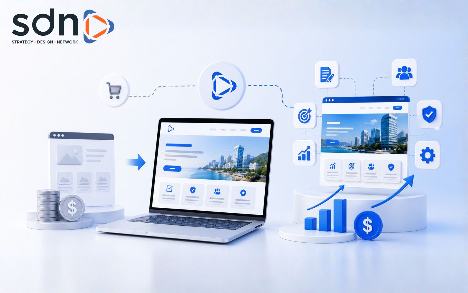 “Website” không phải là một sản phẩm có mức giá cố định