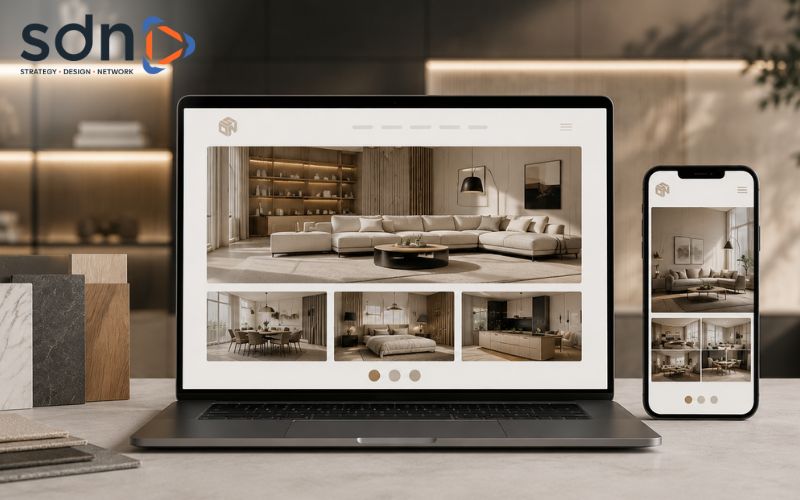 Website chỉn chu giúp doanh nghiệp khẳng định uy tín và đẳng cấp trong mắt khách hàng Xây dựng hình ảnh và thương hiệu nội thất chuyên nghiệp