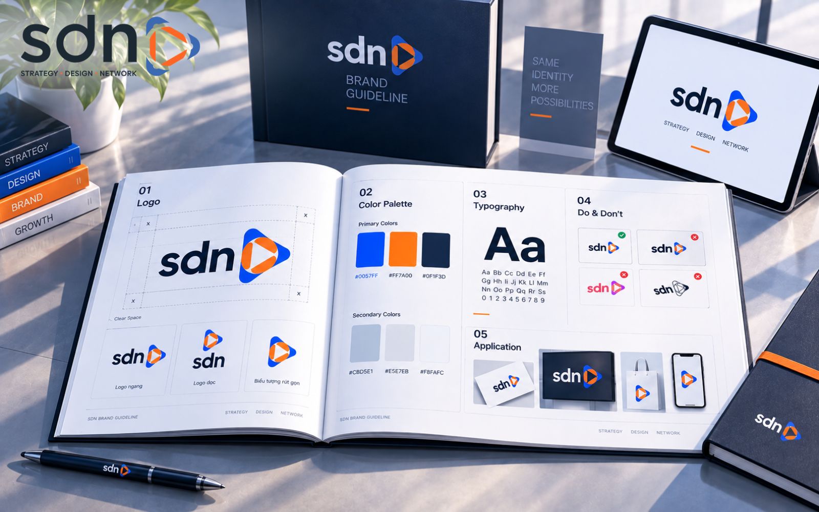 Bộ brand guideline