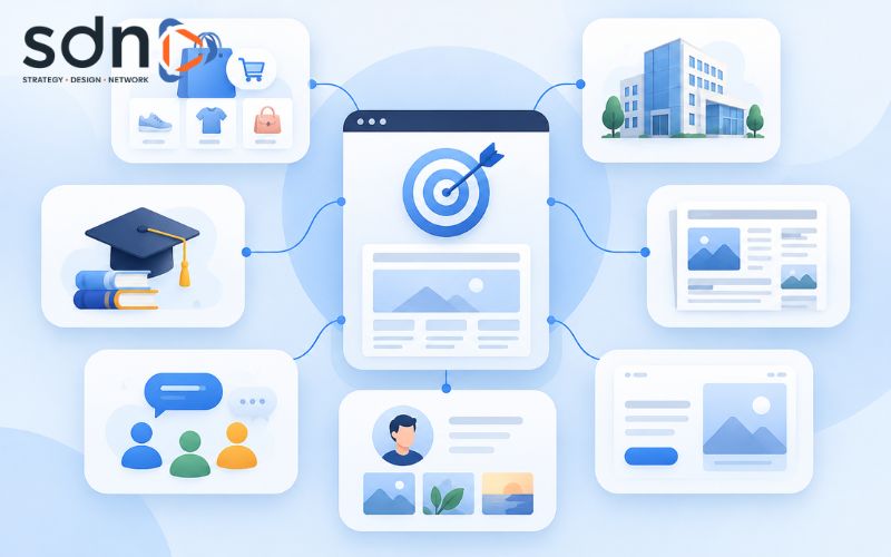 Bước 1: Xác định mục tiêu và loại website cần tạo