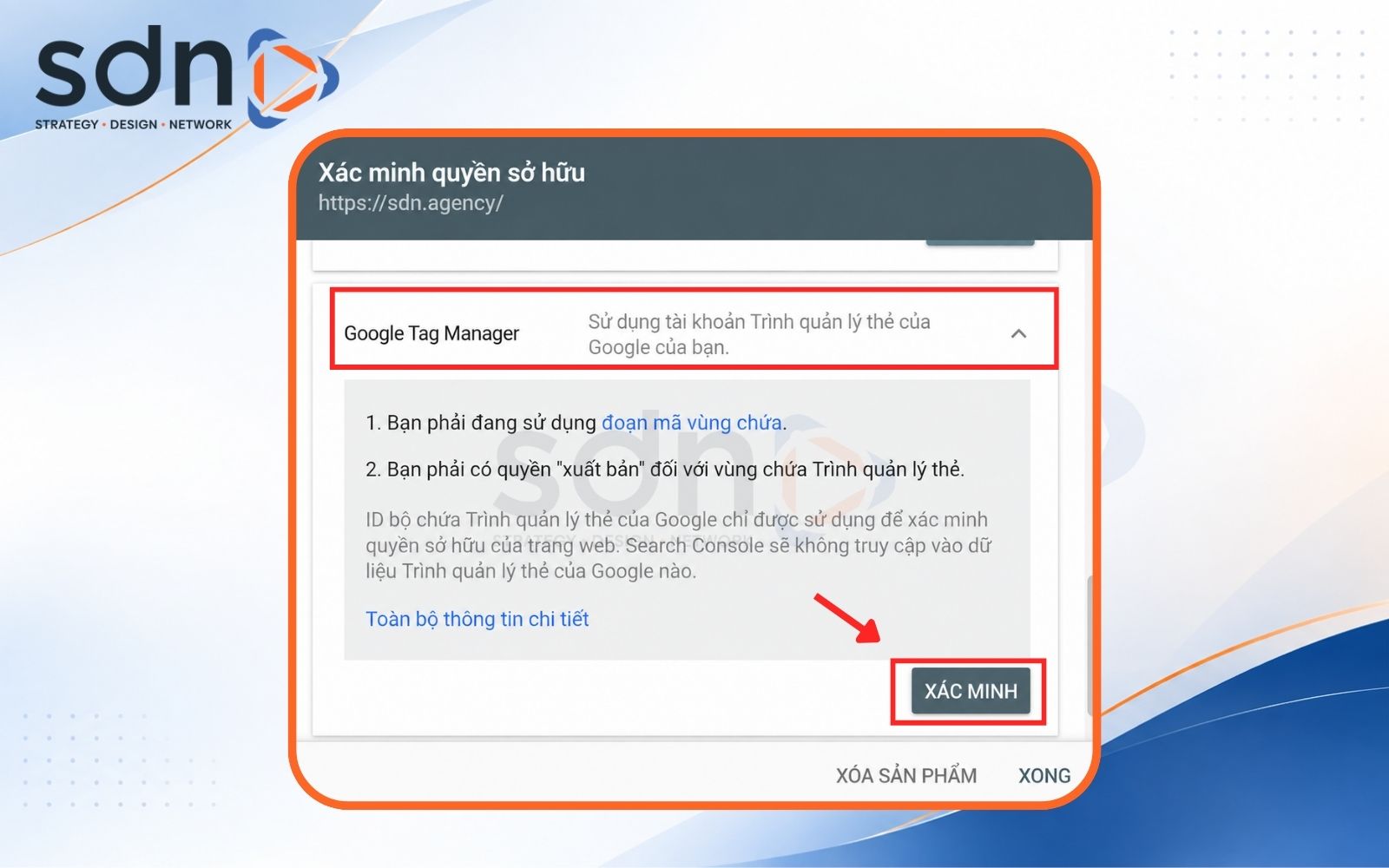 Tận dụng GTM