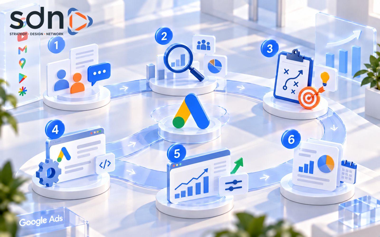 Quy trình chạy Ads Google tại SDN