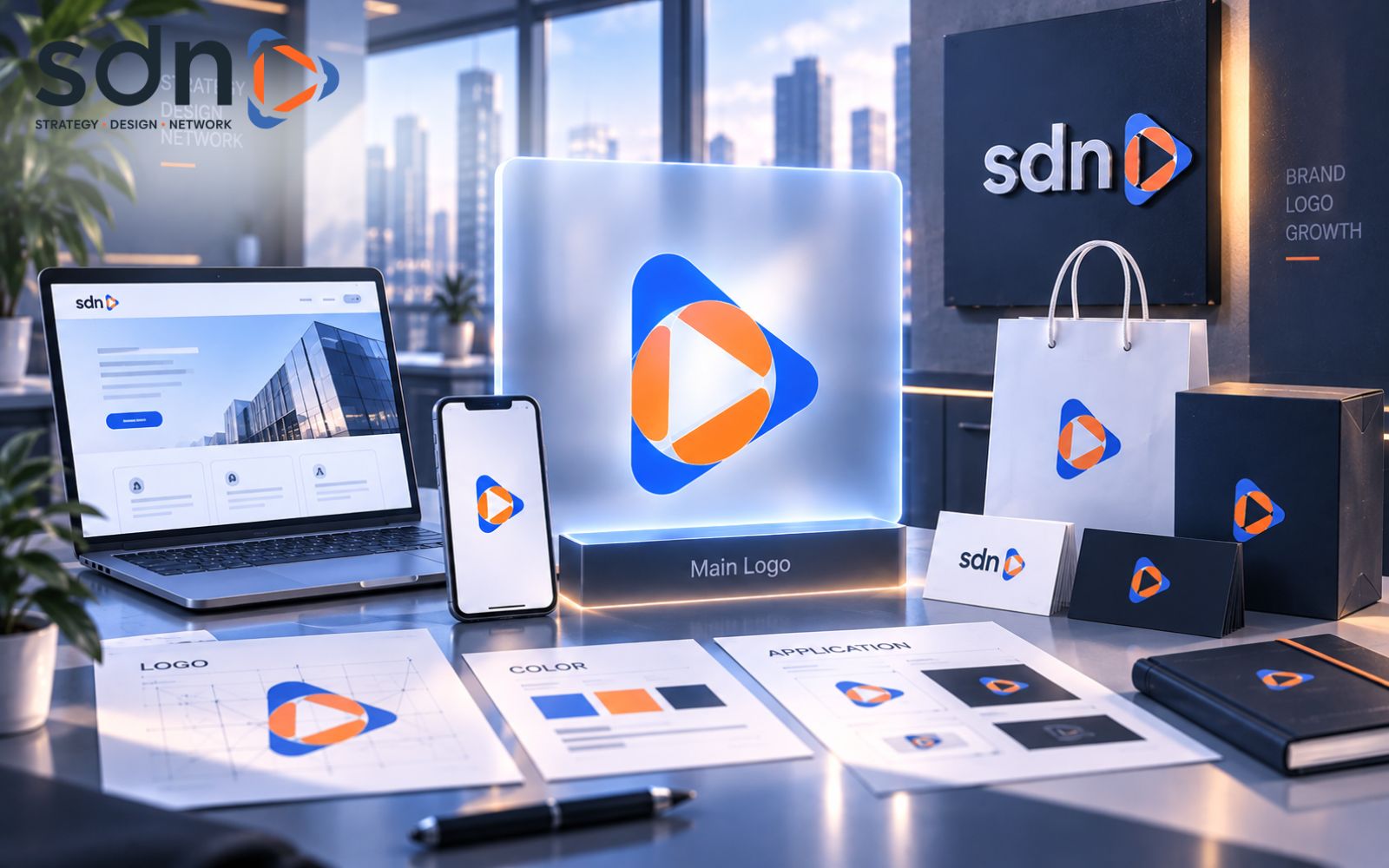 Thiết kế logo chính