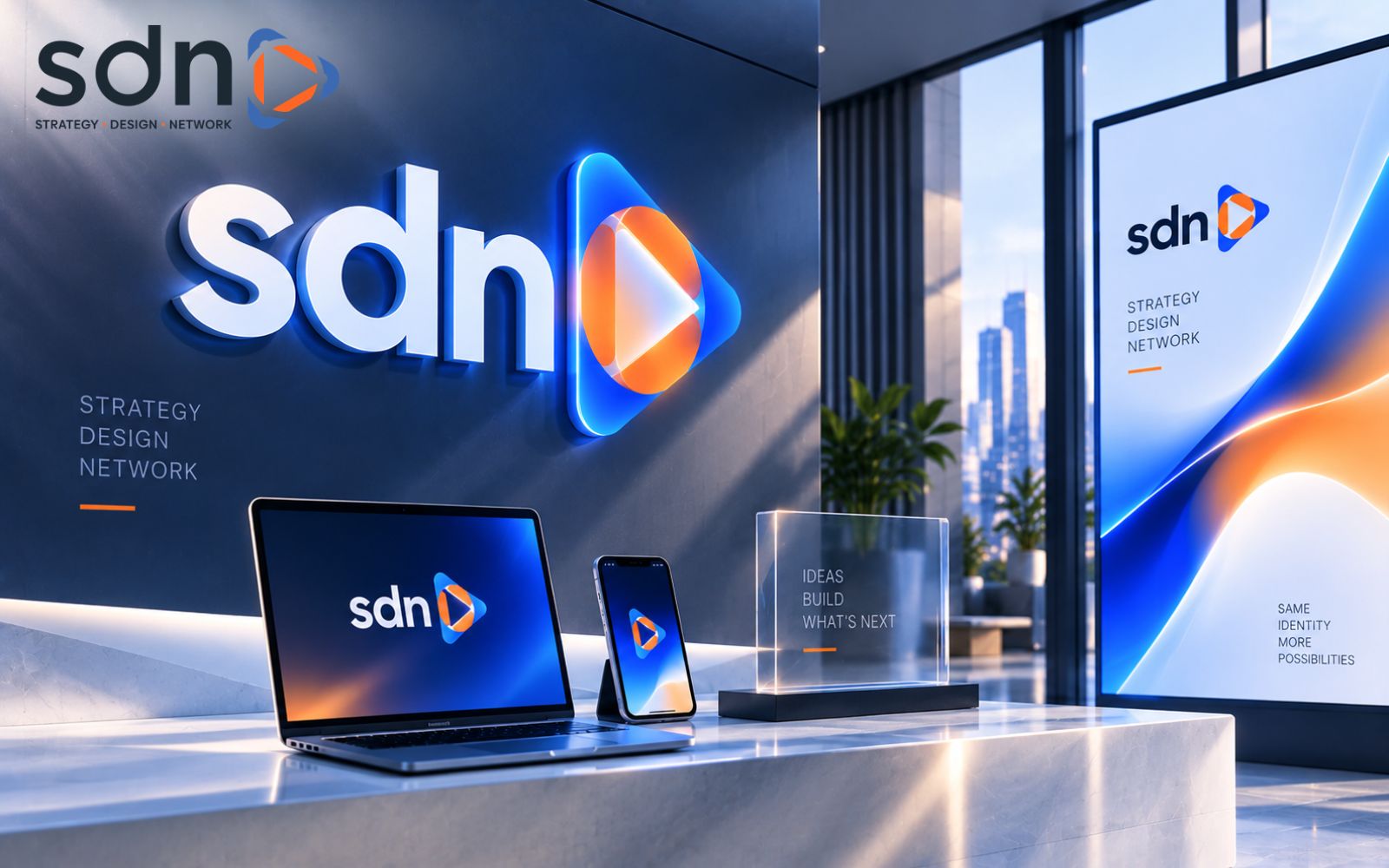 Thiết kế logo hiện đại