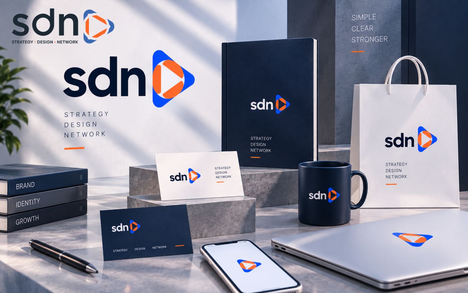 Thiết kế logo tối giản