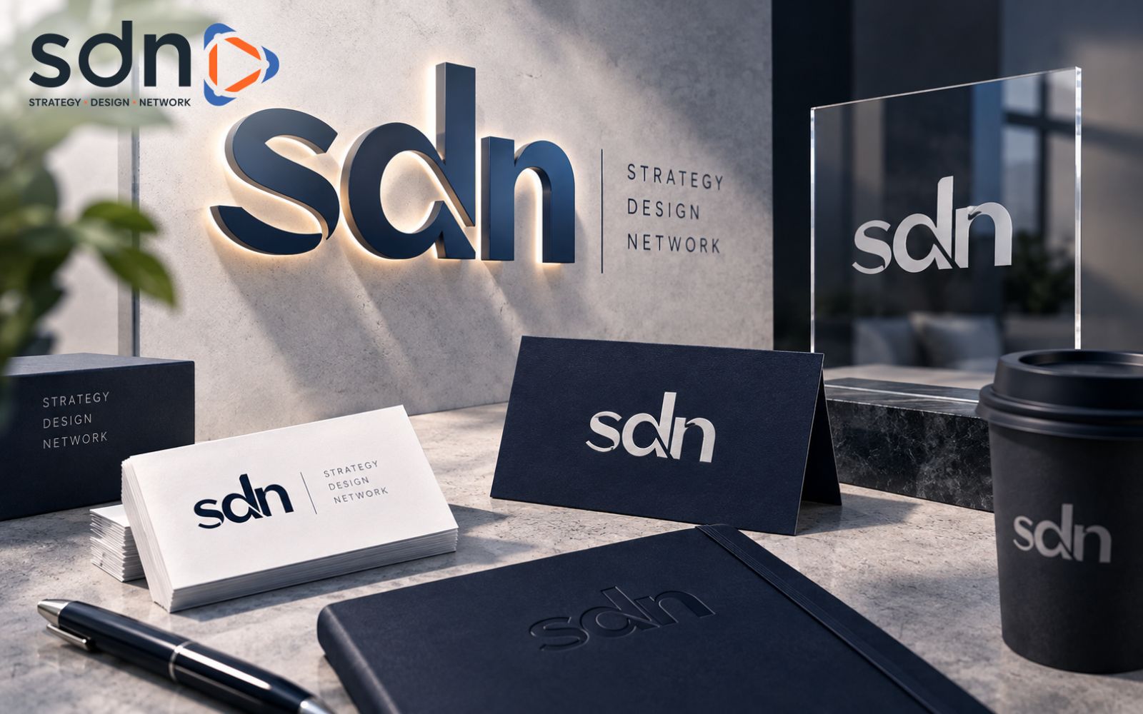 Logo typography 