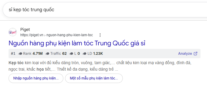 sỉ kẹp tóc Trung Quốc