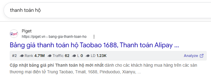 thanh toán hộ